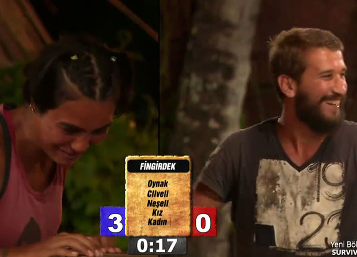 Survivor'da Sabriye 'Fingirdek' Kelimesini Anlatmaya Çalışırken Herkesi Kırdı Geçirdi