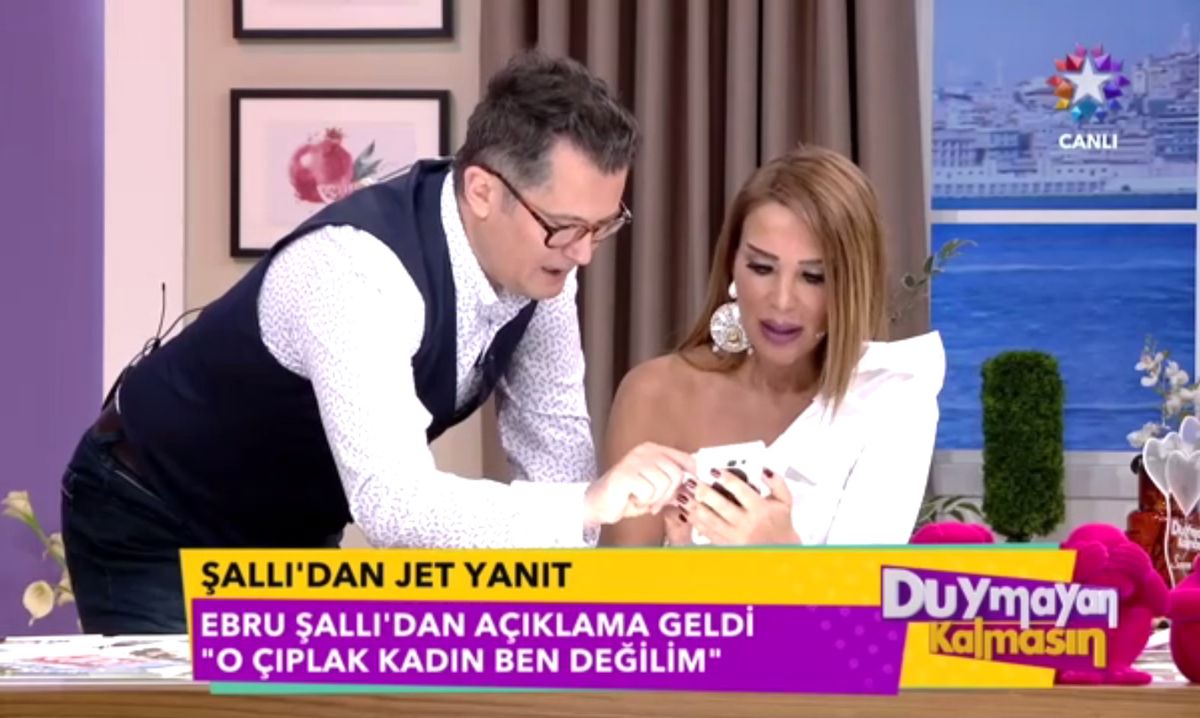 Seren Serengil, Canlı Yayında Ebru Şallı'nın Çıplak Fotoğrafını İnceledi: Bu Ebru Değil