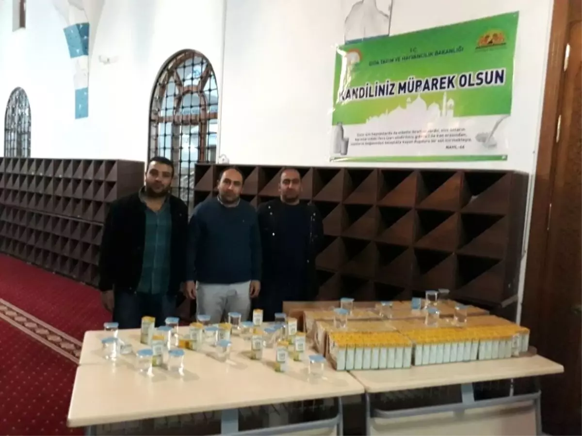 Van'da Süt Dağıtımı