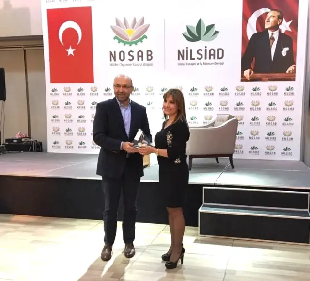 Toksan'a İhracat Ödülü Toksan'a İhracat Ödülü