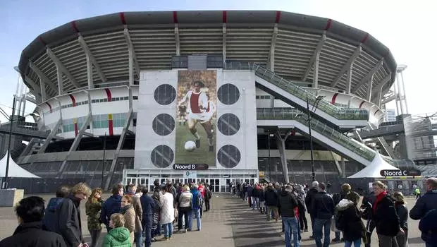 Ajax'ın Stadının Adı Johan Cruyff Arena Oldu