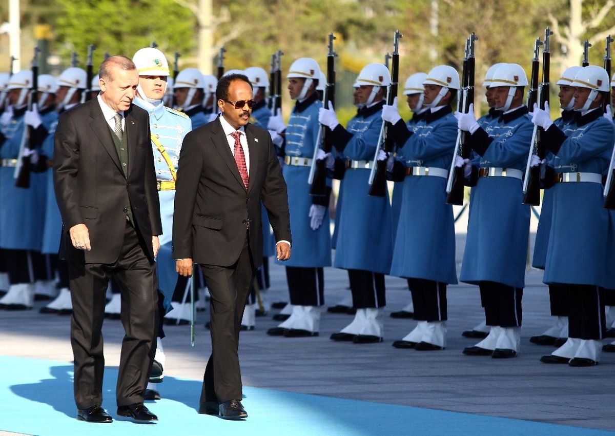 Somali Cumhurbaşkanı Fermacu Ankara'da