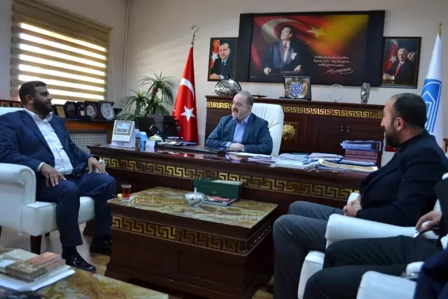 Van Kültürder'den Genel Sekreter Yalçın ve Başkan Özgökçe'ye Ziyaret Van Kültürder'den Genel Sekreter Yalçın ve Başkan Özgökçe'ye Ziyaret