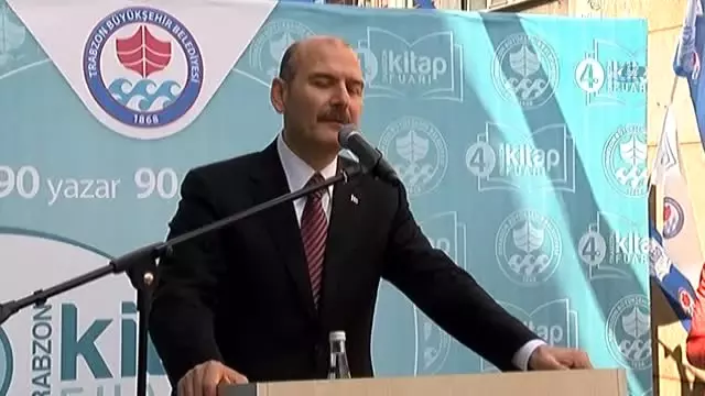 İçişleri Bakanı Süleyman Soylu, 4.'sü Düzenlenen Kitap Fuarı'nın Açılışına Katıldı İçişleri Bakanı Süleyman Soylu, 4.'sü Düzenlenen Kitap Fuarı'nın Açılışına Katıldı