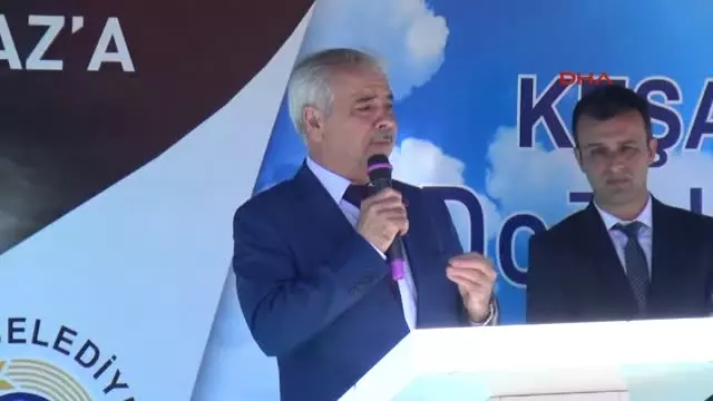 Keşan Türkiye'de Havası En Kirli Keşan'da Doğalgaz Ateşi Törenle Yandı