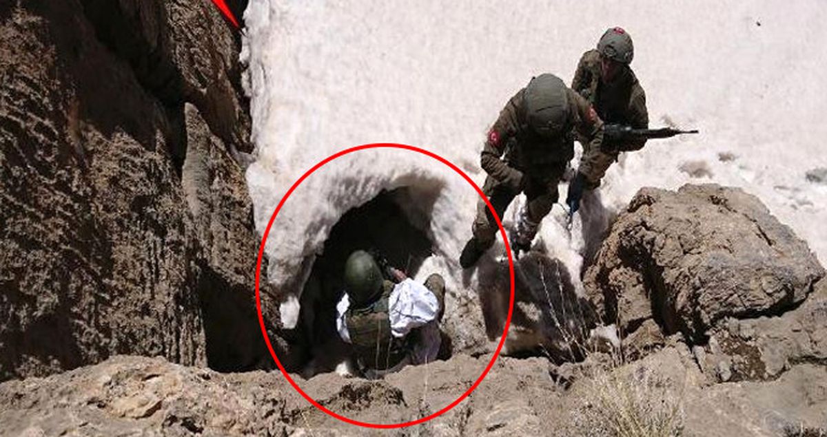 Asker, Kato Dağı'nda PKK'nın Mağaralarına Daldı
