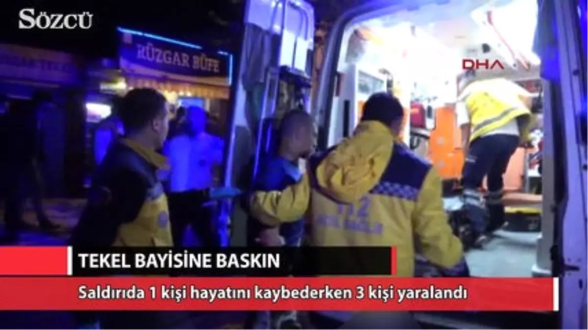 Konya'da Tekele Bayisine Silahlı Saldırı