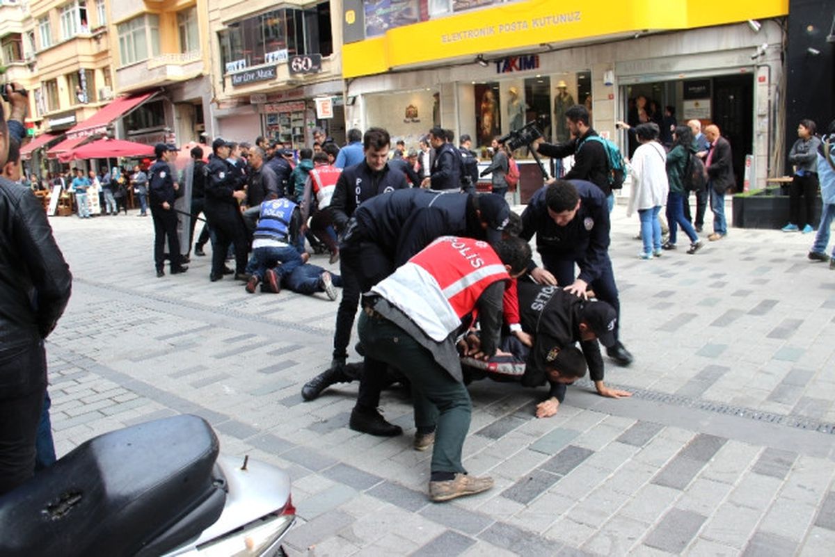 İstanbul'daki 1 Mayıs Kutlamalarında 165 Gözaltı Var