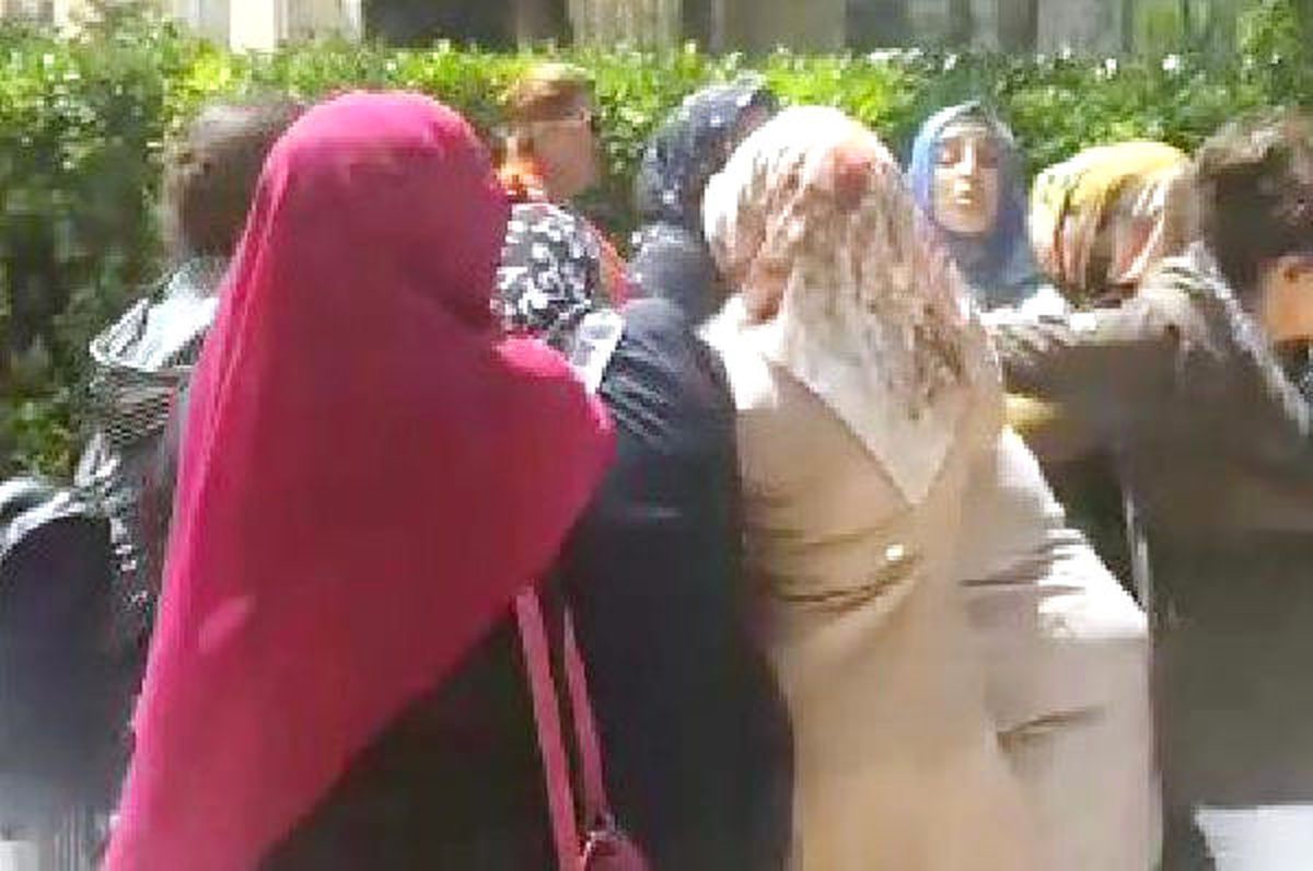 Balıklıgöl'de Kadınlar Birbirine Girdi
