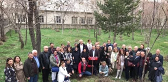 Erzurum Lisesi'nin 81 Yılı Mezunlarından, Okul Bahçesine 100 Hatıra Fidan