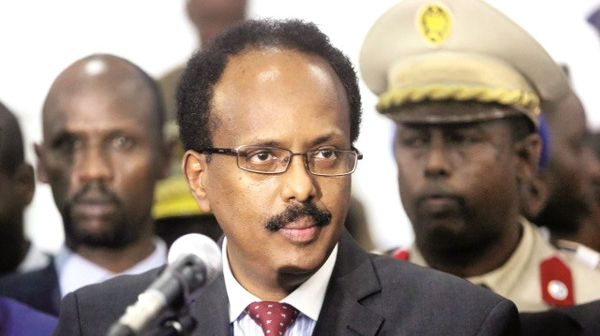 Somali Cumhurbaşkanı Fermacu Etiyopya'da