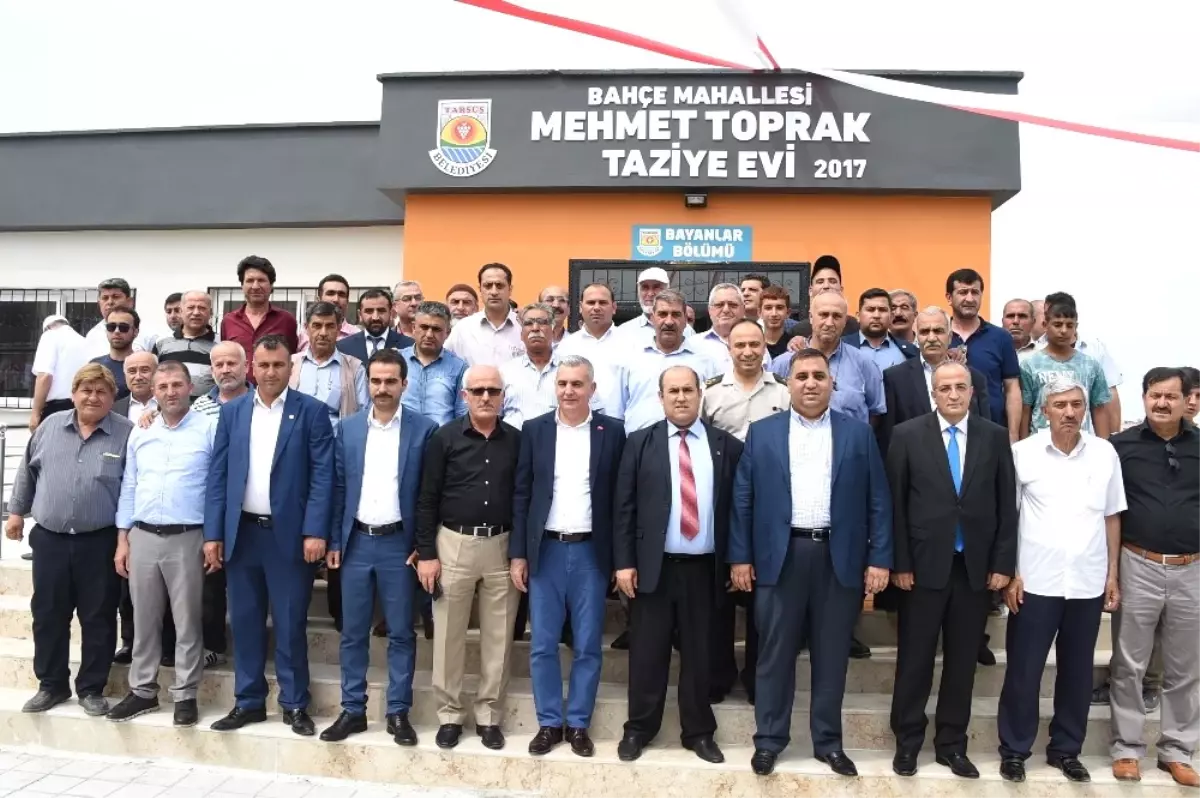 Tarsus Belediyesi Mehmet Toprak Taziye Evi Acildi Haberler