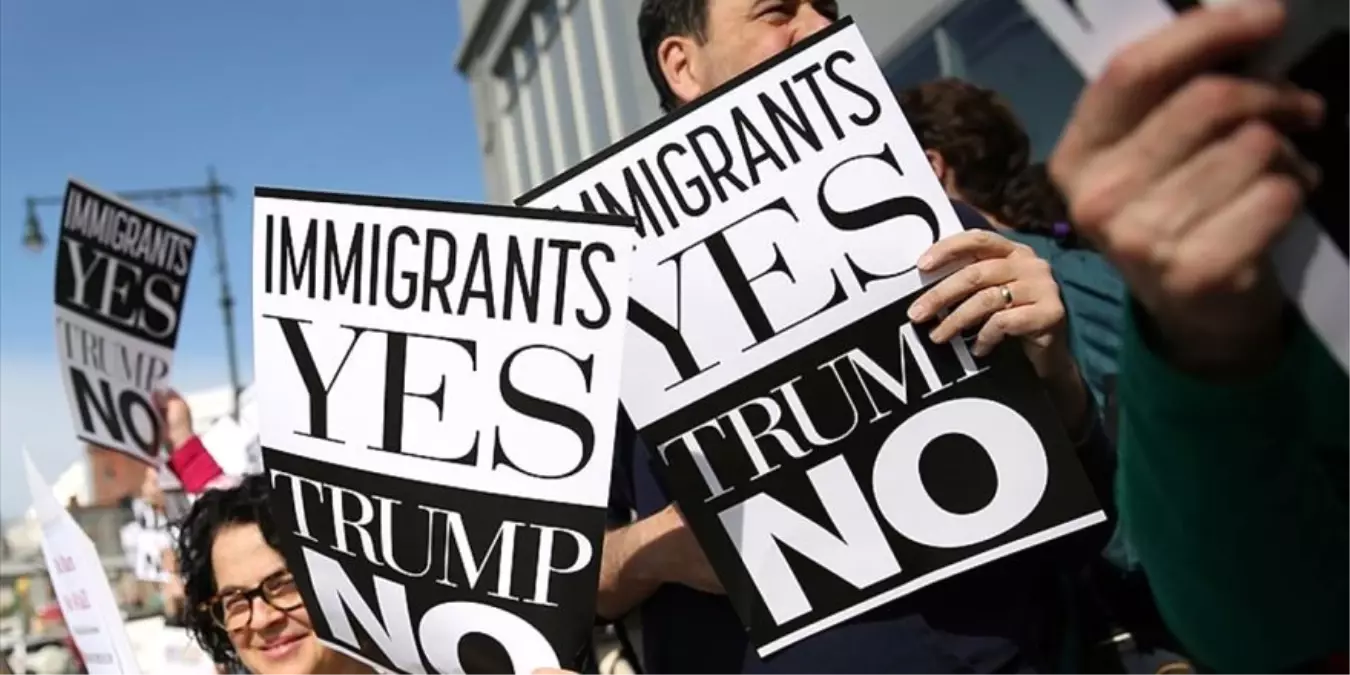 Trump'a Başkanlığı Döneminin İlk New York Ziyaretinde Protesto