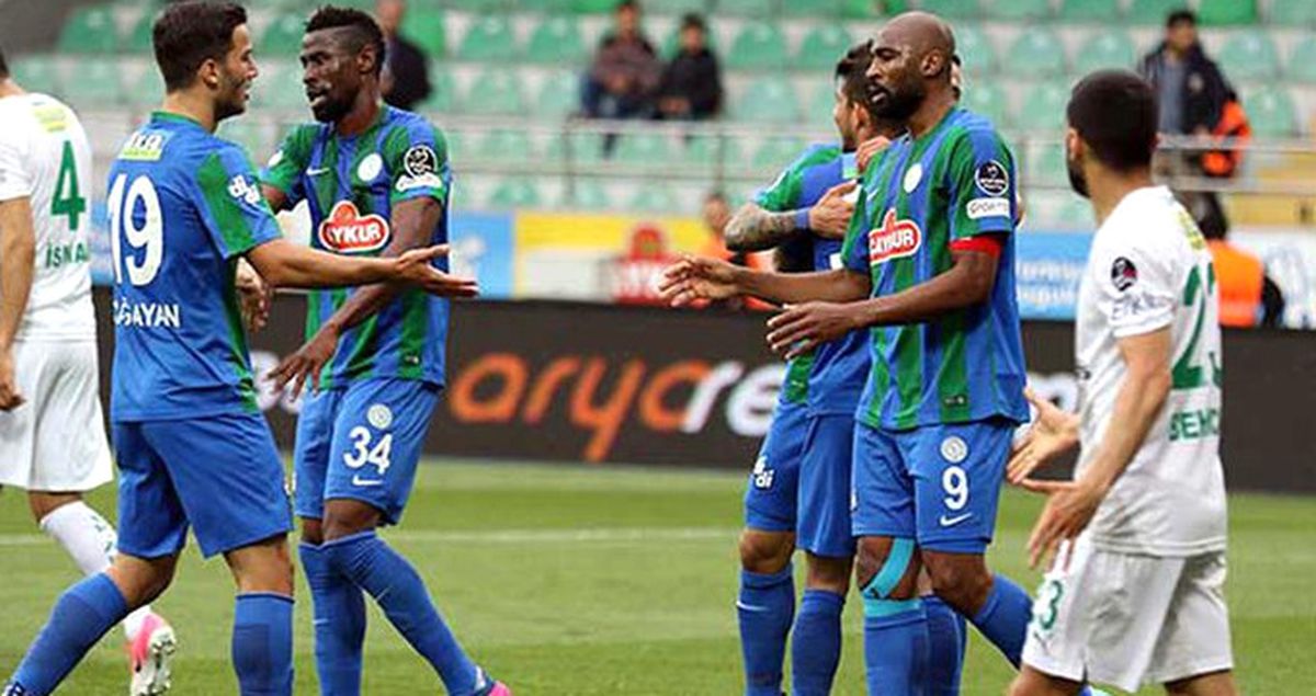 Çaykur Rizespor, Bursaspor'u 6-0 Yendi