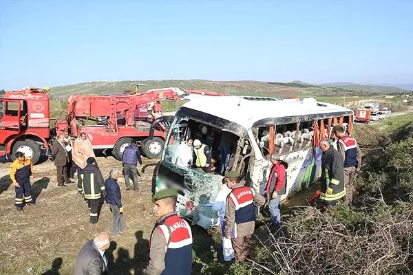 Çorum'da Otobüs Devrildi: 1 Ölü, 38 Yaralı