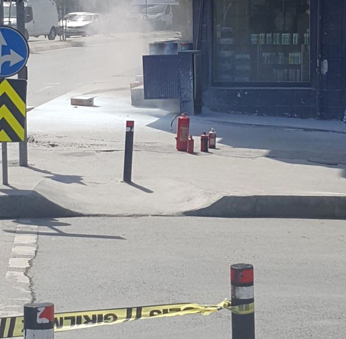 Bağcılar'da Metro Şantiyesinde, Güvenlik Önlemi Alındıktan Kısa Süre Sonra Patlama Oldu