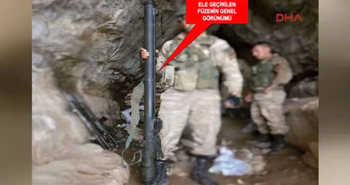 Şırnak'ta Bestler Dereler Bölgesinde Rus Malı Hava Savunma Füzeleri Ele Geçirildi