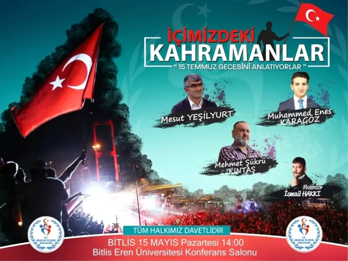 Bitlis'te 'Tecrübe Konuşuyor Kahramanlar' Projesi