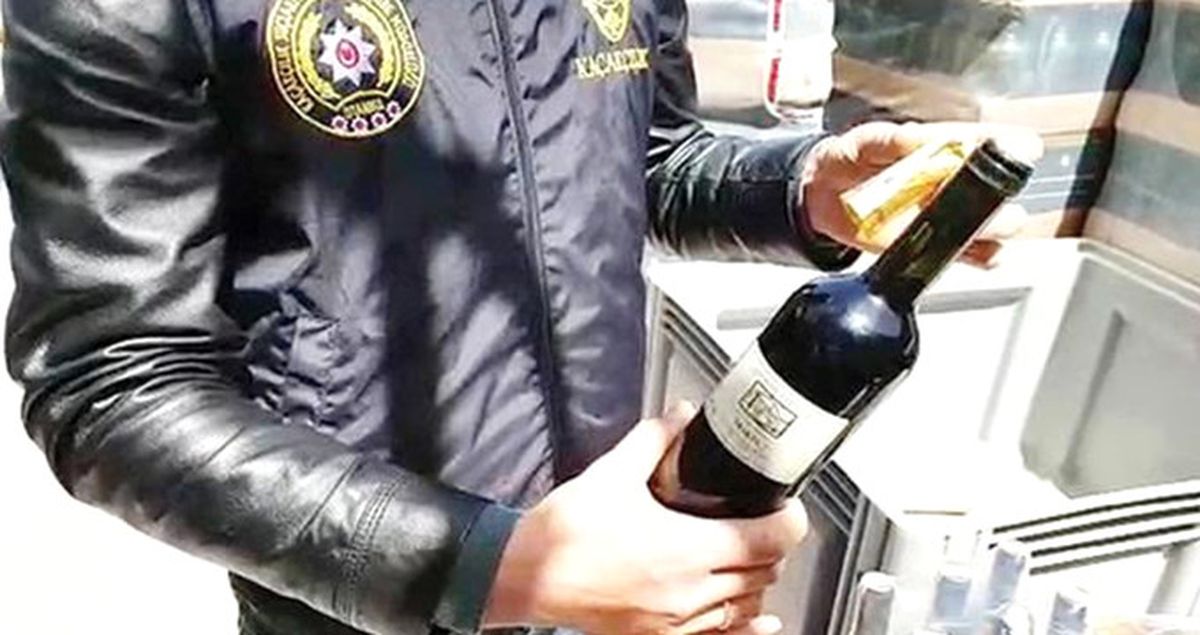 Şarap Devine Polis Baskını