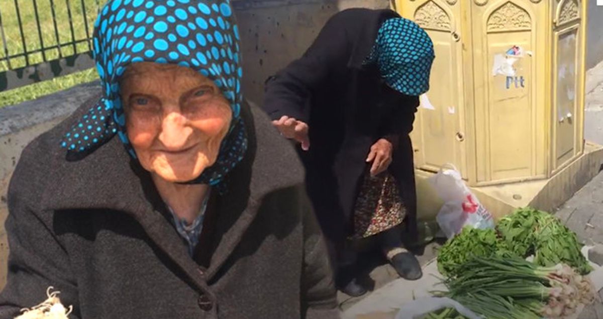 95 Yaşında, Ekmeğinin Peşinde Bir Eski Toprak!