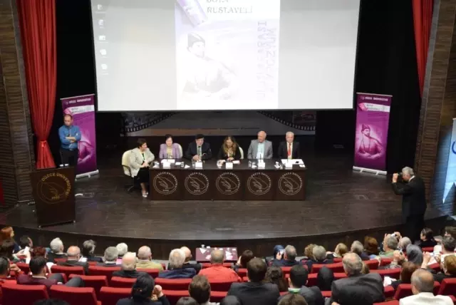 Düzce Üniversitesi Uluslararası Şota Rustaveli 850. Yıl Sempozyumuna Ev Sahipliği Yaptı Düzce Üniversitesi Uluslararası Şota Rustaveli 850. Yıl Sempozyumuna Ev Sahipliği Yaptı