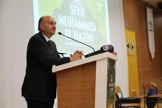 Siirt'te 'Şeyh Muhammed El Hazin Sempozyumu' Düzenlendi Siirt'te 'Şeyh Muhammed El Hazin Sempozyumu' Düzenlendi