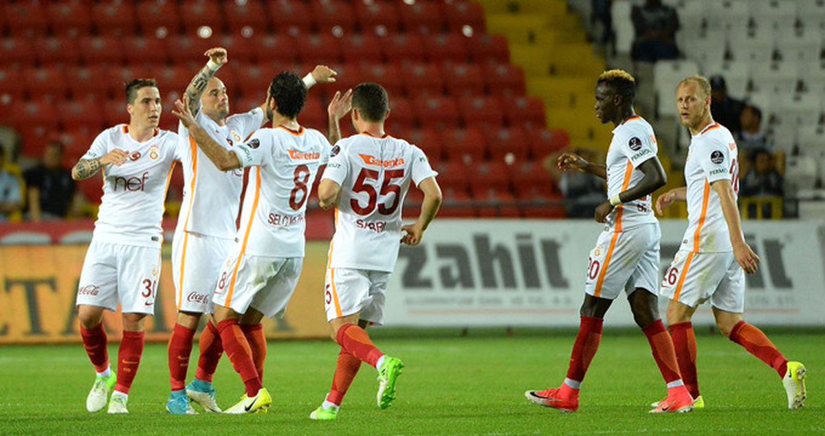 Süper Lig'de Galatasaray Deplasmanda Gaziantepspor'u 2-1 Yendi