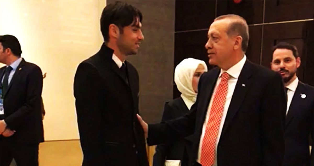 Golcü Burak Yılmaz, Cumhurbaşkanı Erdoğan'ı Çin'de Ziyaret Etti