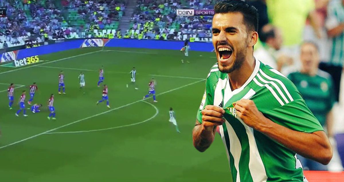 Real Betis'li Daniel Ceballos'un Attığı Müthiş Gol İzleyenleri Hayran Bıraktı