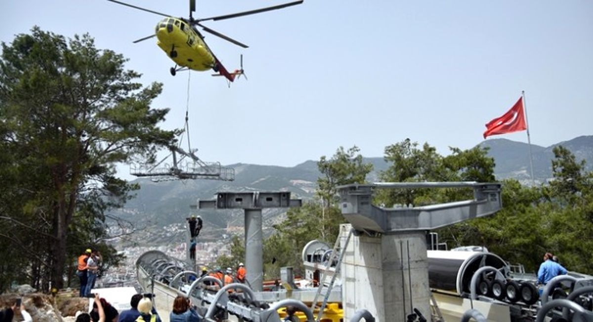 Sahilden Alanya Kalesi'ne Teleferik ile Çıkılacak