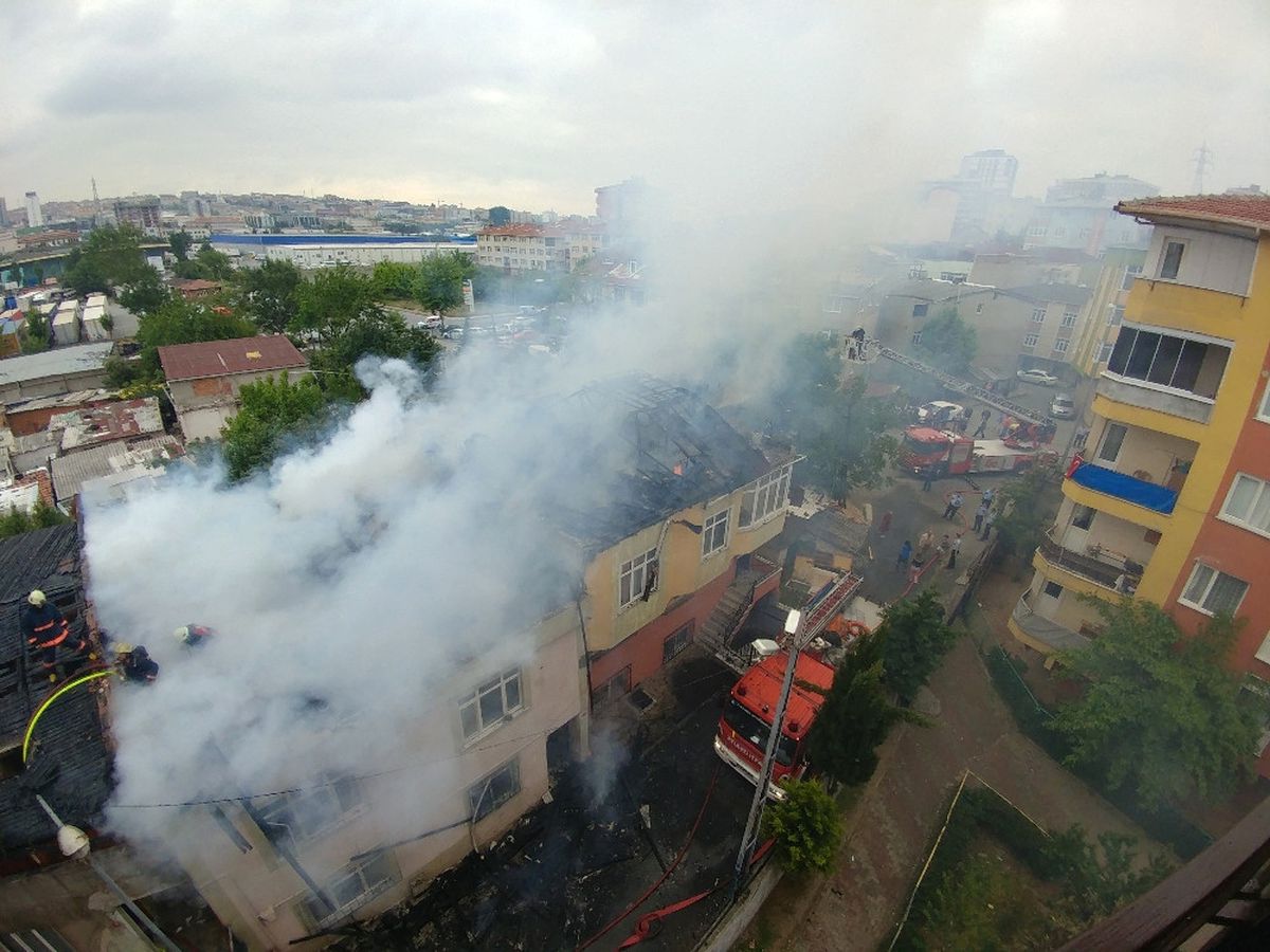 Yangında Engelli Çocuğu Evde Unuttular