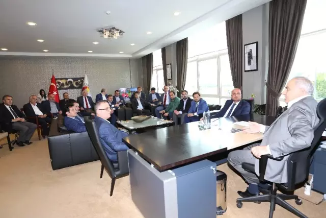 Başkan Kösemusul, Tümsiad Yönetimini Ağırladı