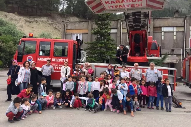 Anaokulu Öğrencilerinden İtfaiye Ziyareti Haberler