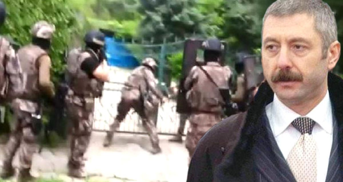 Mafya Babası Sedat Şahin'in Villasına Yapılan Operasyon Kamerada