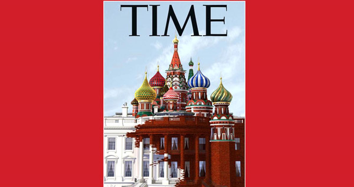 Time Beyaz Saray'ı Kremlin'e Benzetti, CNN Kubbeleri 'Minare' Sandı