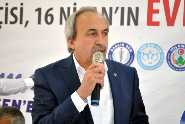 Eğitim Bir Sen Kayseri Şube Başkanı Aydın Kalkan: