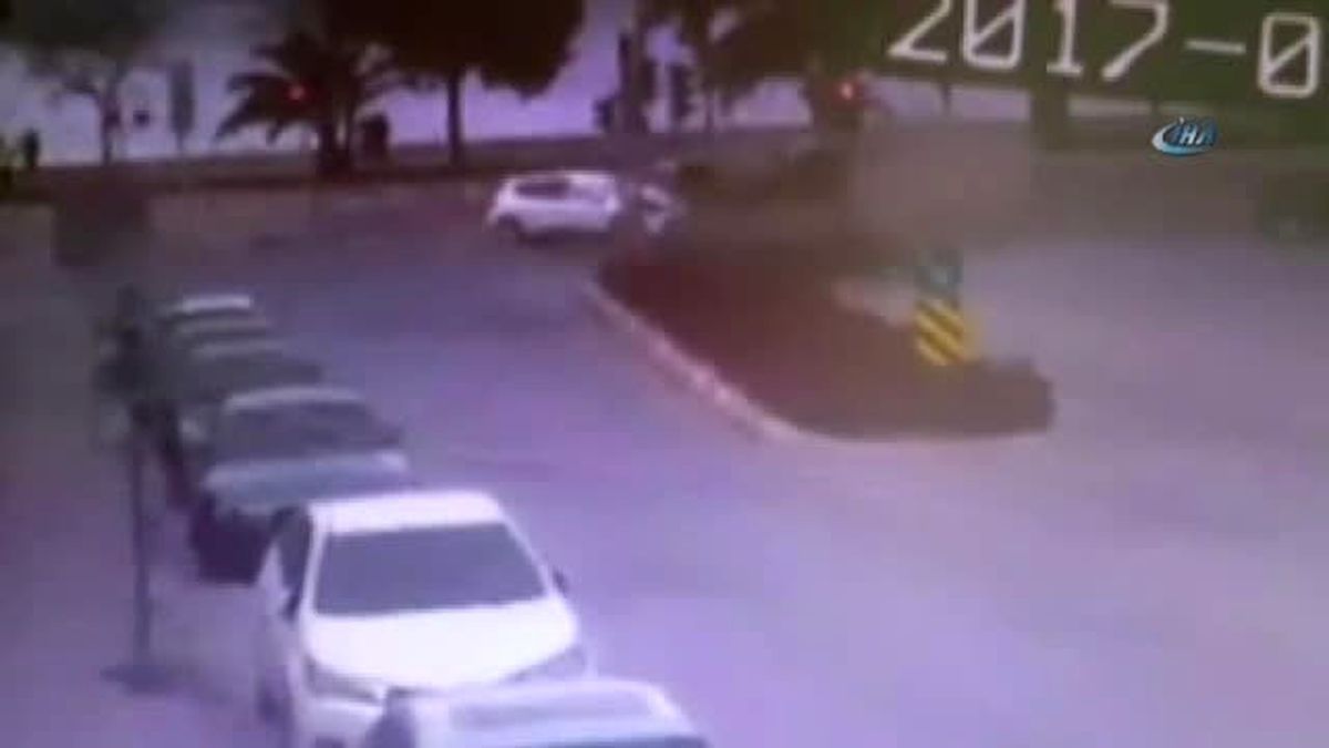 Kartal Sahil Yolundaki Kaza Kamerada