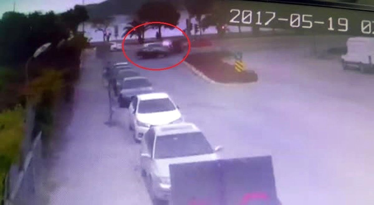 Kartal Sahil Yolundaki Feci Kaza Kamerada