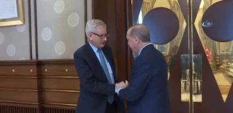 Cumhurbaşkanı Erdoğan, Carl Bildt'i Kabul Etti