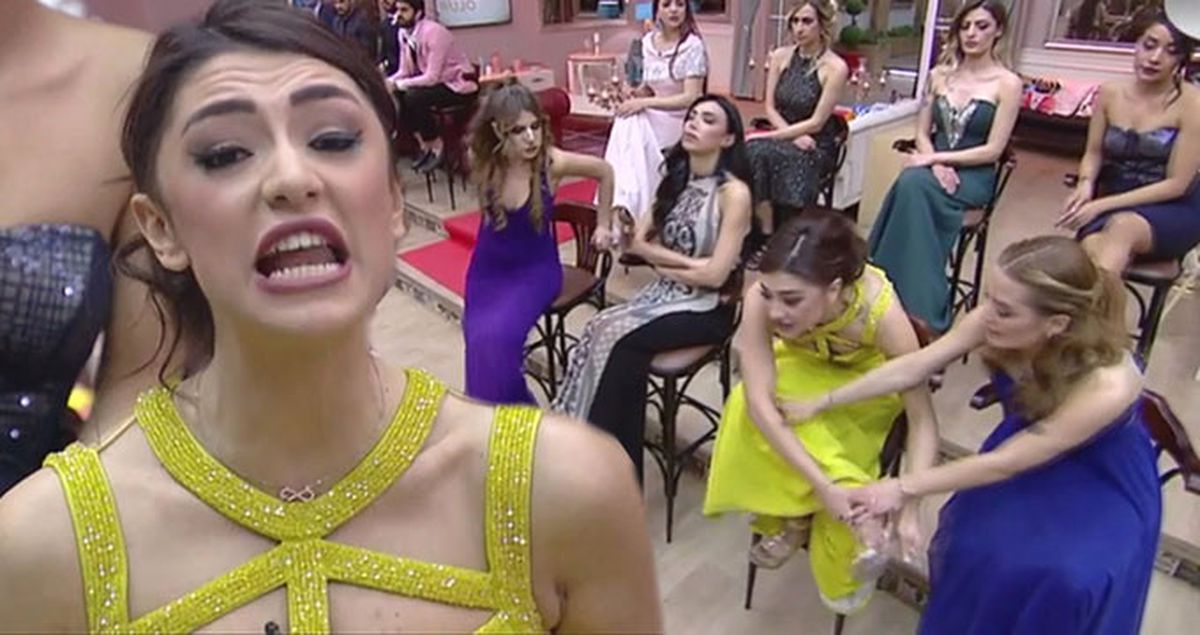 'Kısmetse Olur'da Bir Kavga Skandalı Daha! Gelin Adayı Ayakkabısını Fırlatacaktı