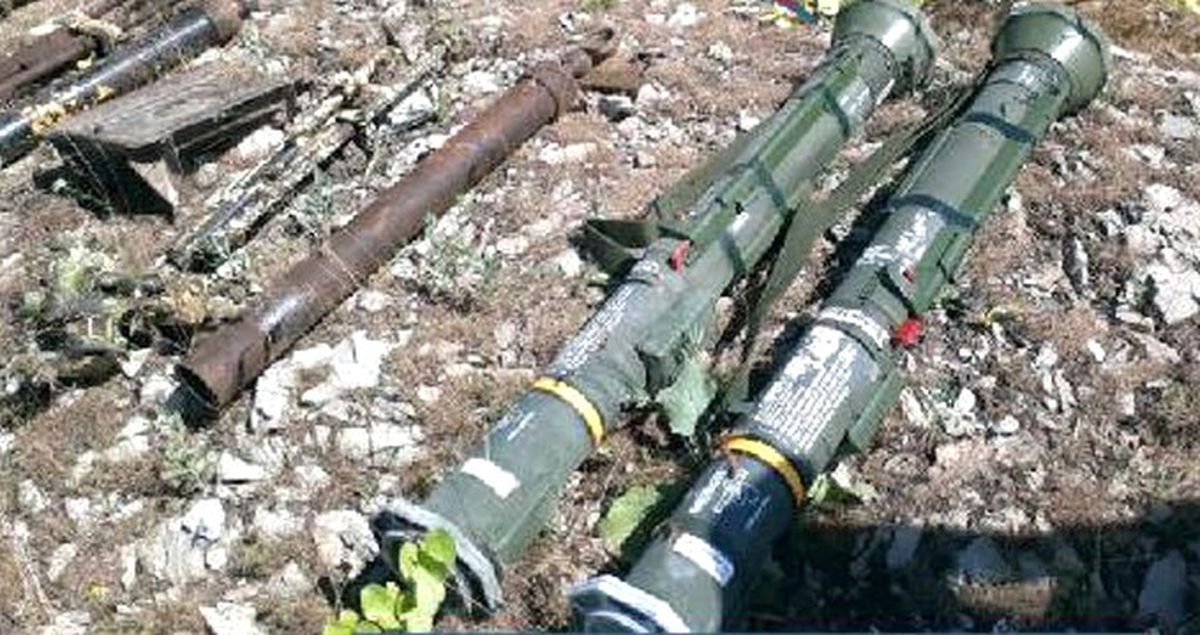 Uludere Kırsalında AT-4 Tanksavar Füzesi ve Havan Ele Geçirildi