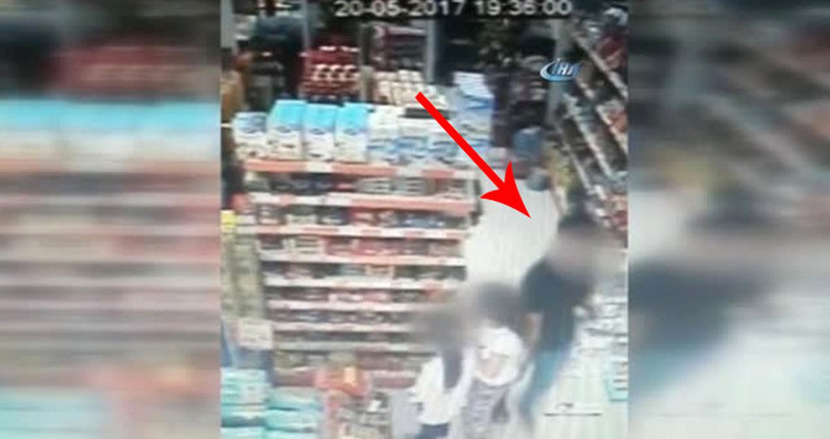 İzmir'de Görüntüleri Sosyal Medyaya Düşen Market Sapığı Yakalandı