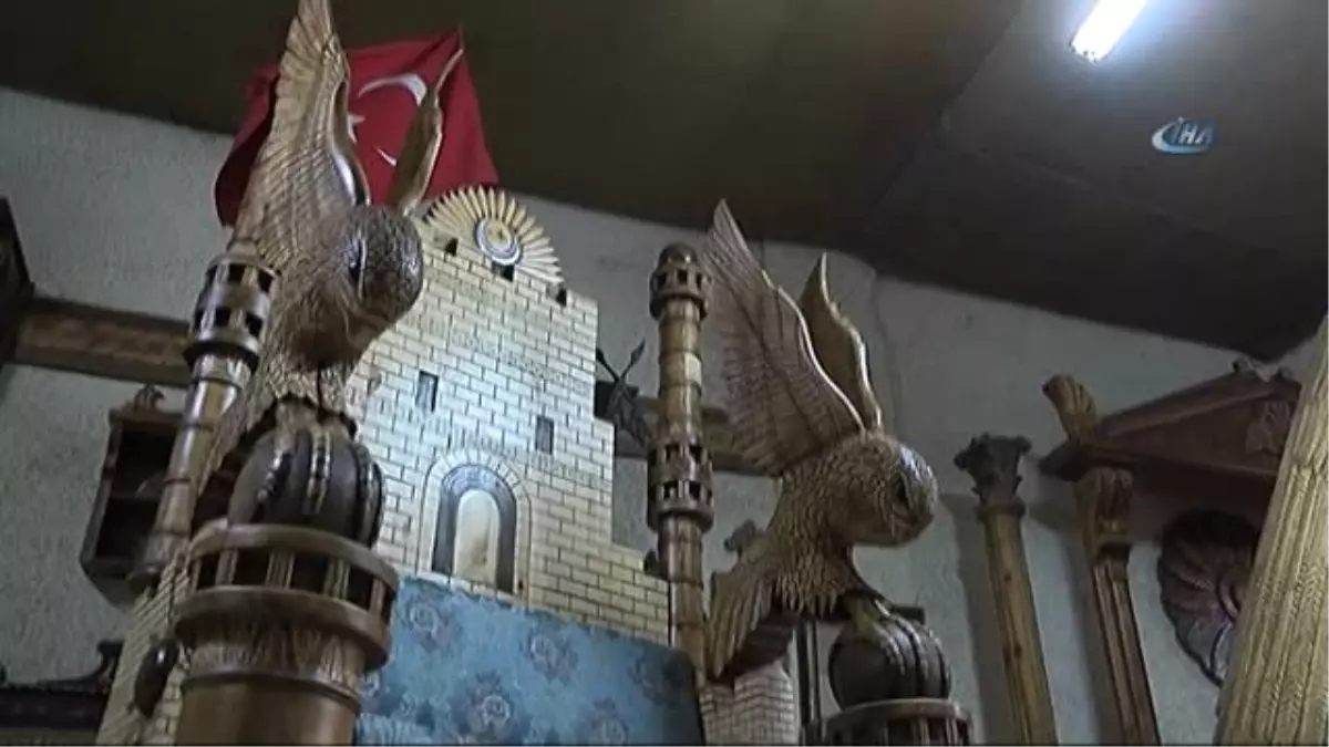 Kayserili Zanaatkar İstanbul'un Fethi Temalı Koltuk Tasarladı