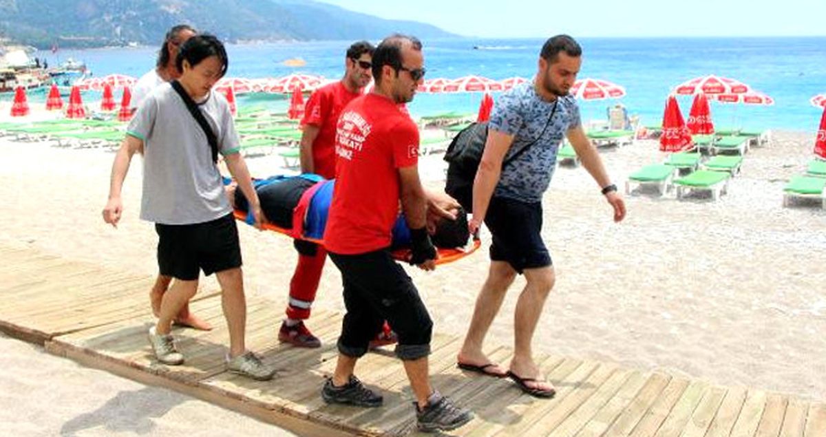 Kelebekler Vadisi'nde 10 Metre Yükseklikten Düşen Tatilciyi UMKE Ekipleri Kurtardı