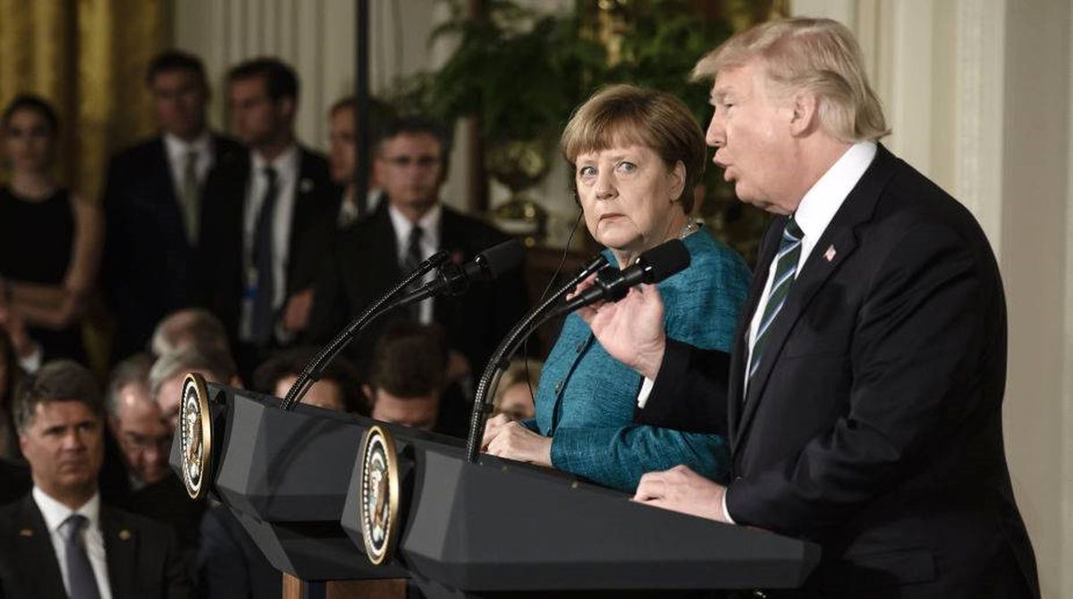 ABD-Almanya Arasında İpler İyice Gerildi! Merkel ve Trump'tan Karşılıklı Sert Sözler