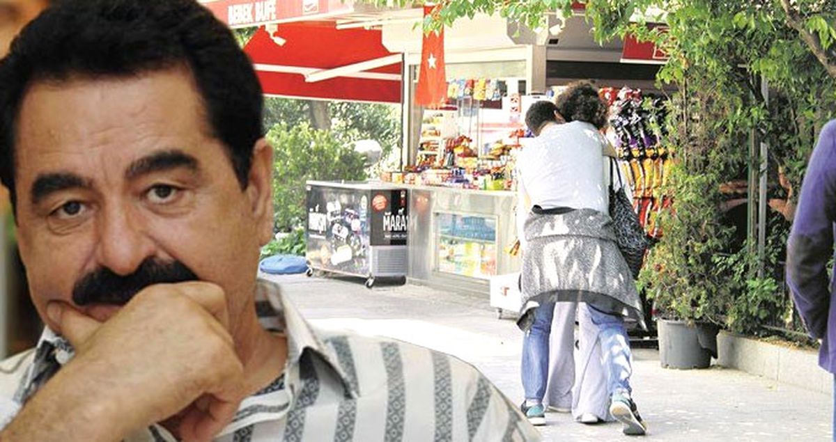 İbrahim Tatlıses'in Kızı Sokak Ortasında Sevgilisi ile Cilveleşti