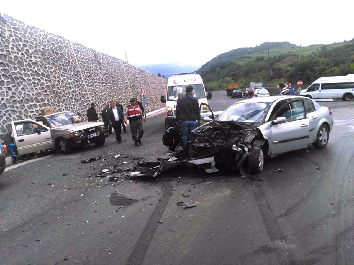 Zonguldak'ta Trafik Kazası: 1 Yaralı
