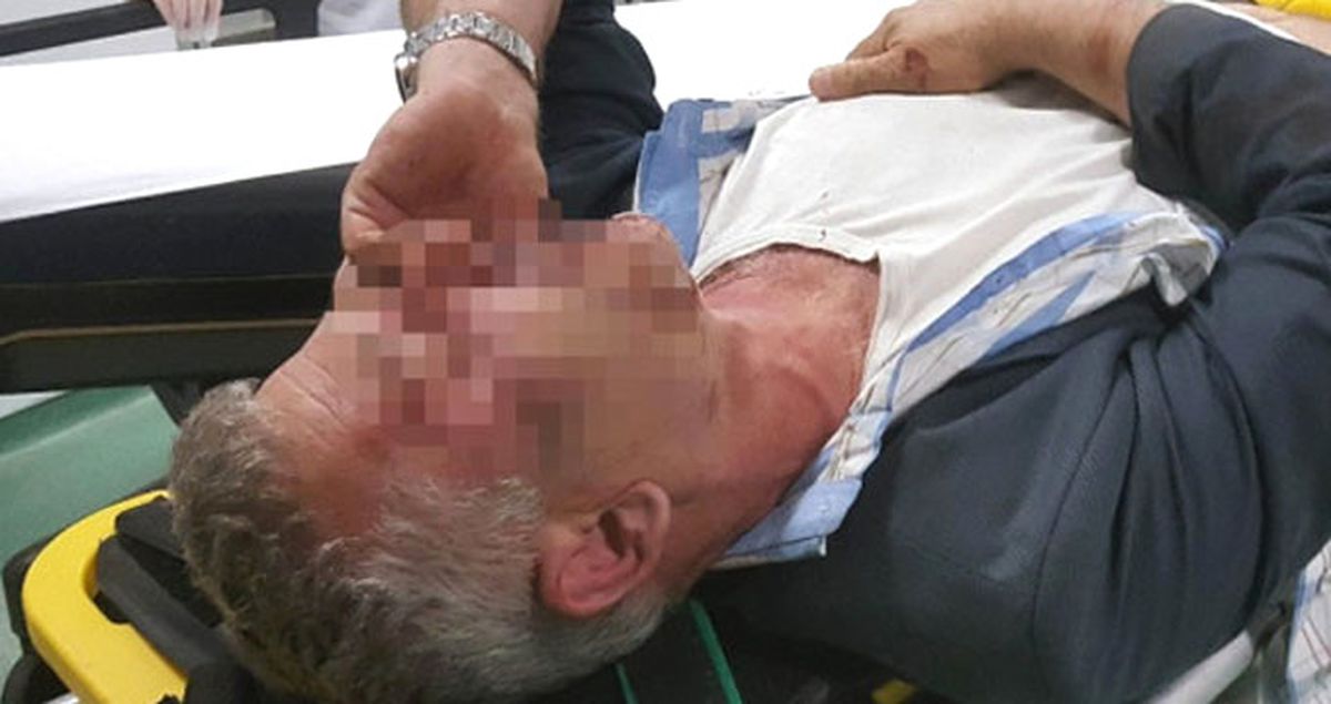 Yolunu Kesen 7 Magandanın Saldırısına Uğrayan Adam, Hastanelik Oldu!