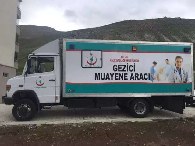 Bitlis'te Gezici Araçla Kanser Taraması