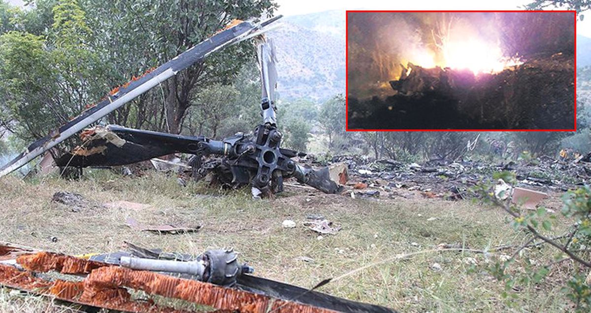 Köylüler Helikopter Kazasını Anlattı: Gittiğimizde Mühimmatlar Patlıyordu